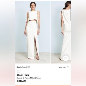 Two Piece Dress - Size 2 / Worn once - Great for bridal events